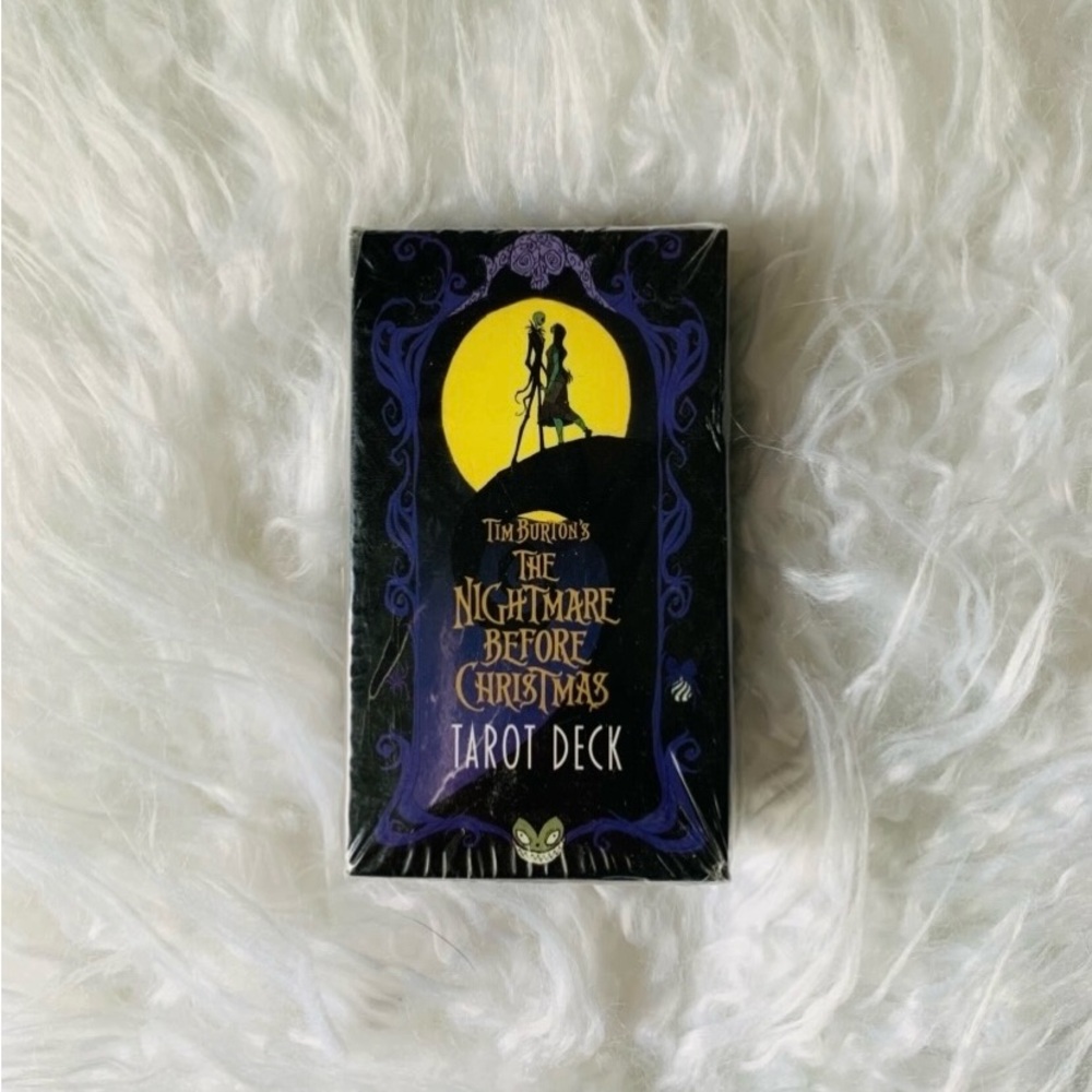 The Nightmare Before Christmas Tarot Deck NEW- Tim Burton (playing card size)